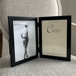 Double 5x7 Black Picture Frame by Carr Frames